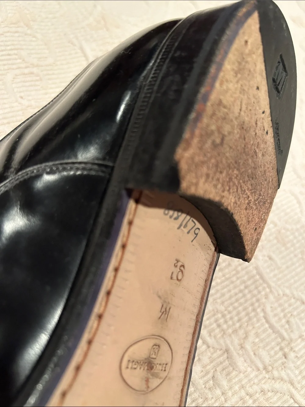 Bruno Magli Men's Black Leather Dress shoes